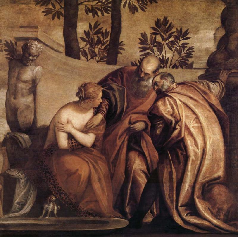 Suzanne et les vieillards, Paolo Veronese